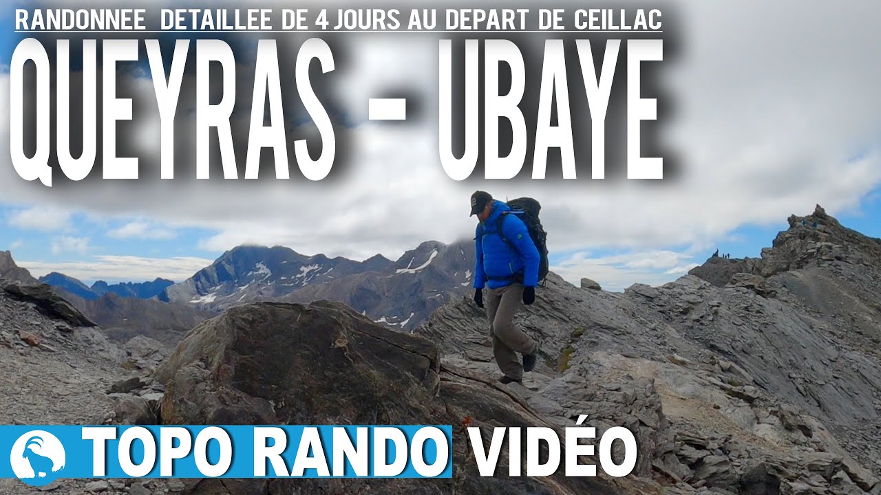 QUEYRAS - UBAYE - 4 Jours de randonnée au départ de Ceillac sur le Gr 5 et Gr 58. Hautes Alpes