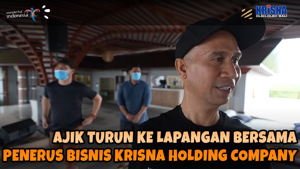 BANTU KARYAWAN KERJA, AJIK KRISNA CEK PABRIK BARENG PENERUS BISNIS KRISNA HOLDING COMPANY