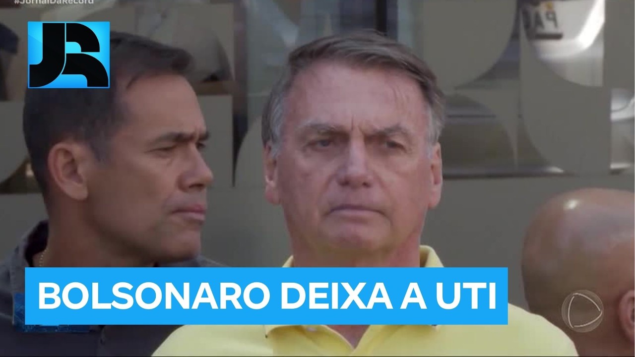 Jair Bolsonaro apresenta melhora nas funções renais e deixa a UTI nesta segunda-feira (16)