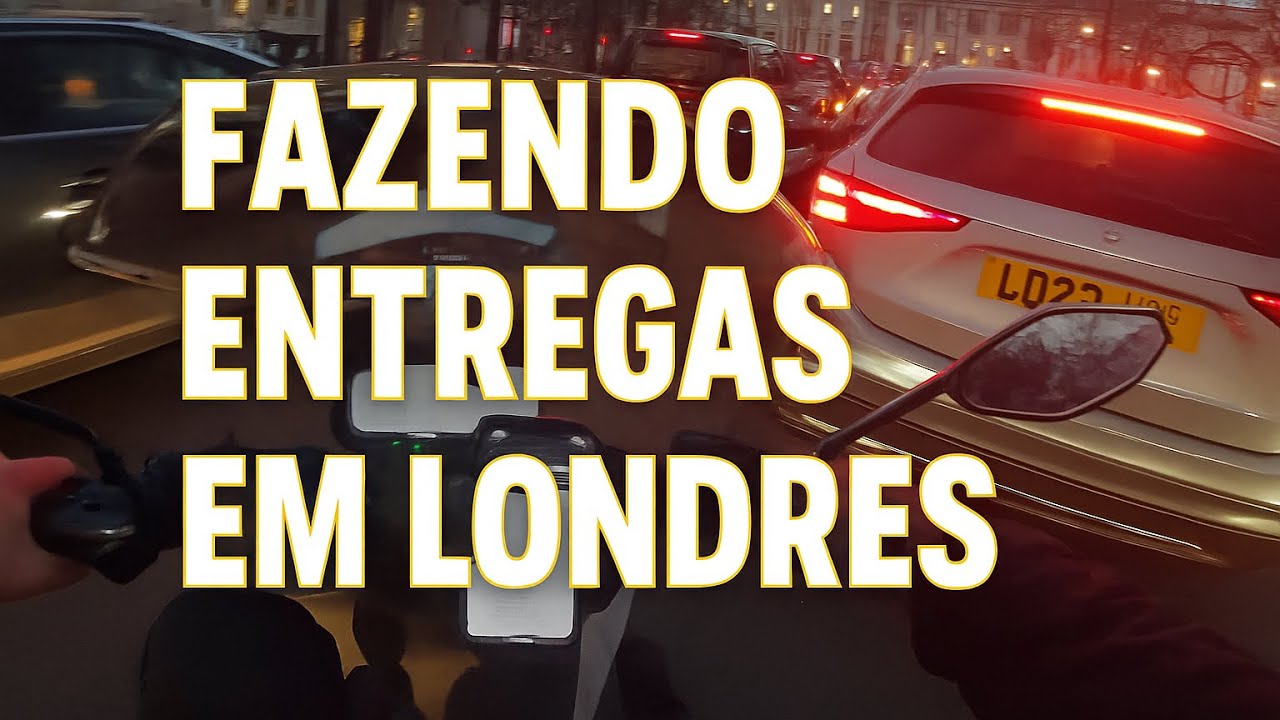 Trabalhando como DELIVERY em Londres