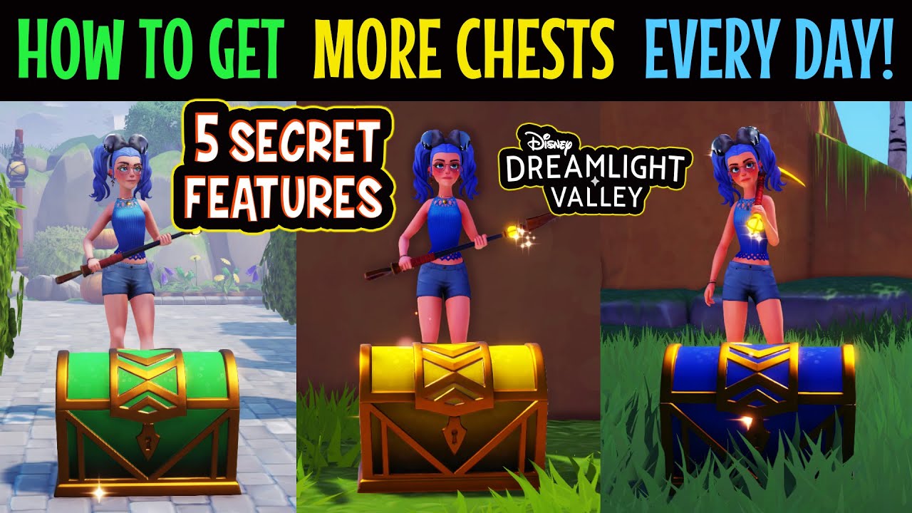 5 SECRET FEATURES in DISNEY Dreamlight Valley You Didn't Know About. This Is a GAMECHANGER!