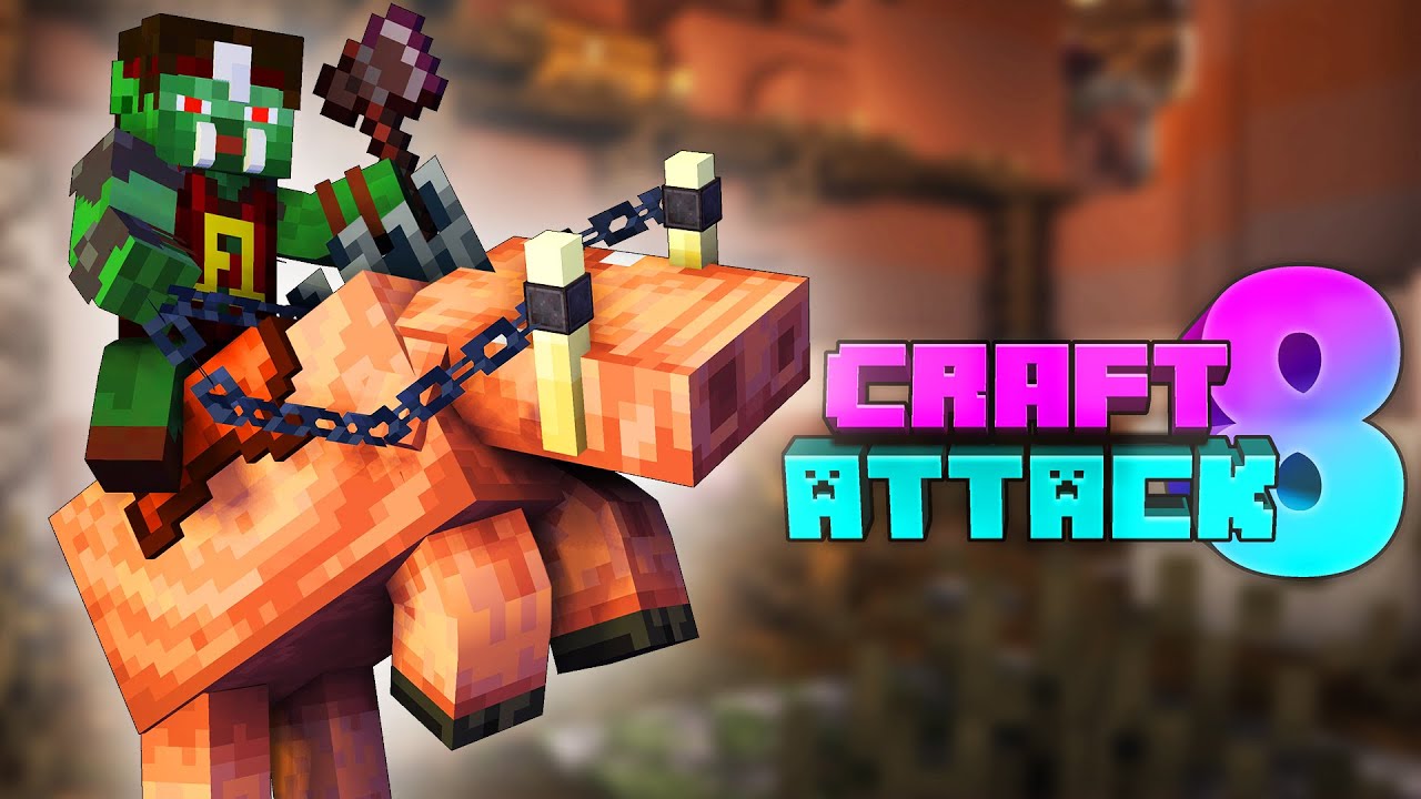 Hoglin zucht in Minecraft 🔨 Craft Attack 8 mit Croco #83