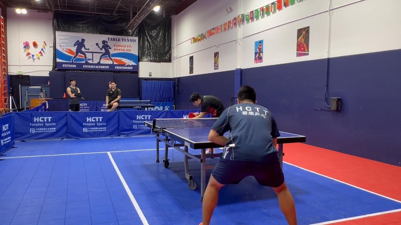 Aron Zhang vs Jonathan Cai, Howard County TTC January Open Final