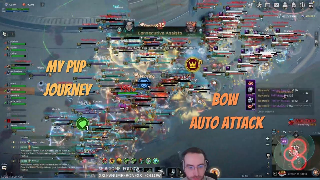 My PvP Journey in Warborne Above Ashes Playtest - Elektrix Bow Auto Attack