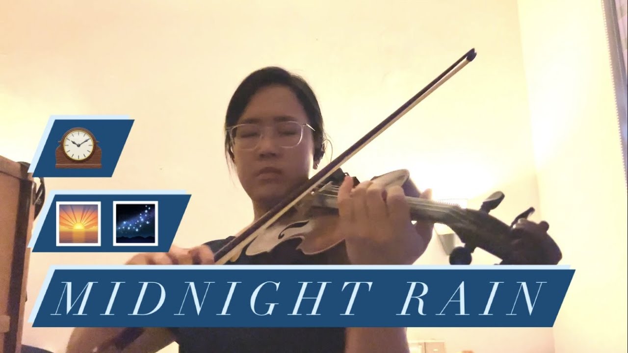 Midnight Rain 🌅🌌 (6/13 of violin covers from Taylor Swift's Midnights)