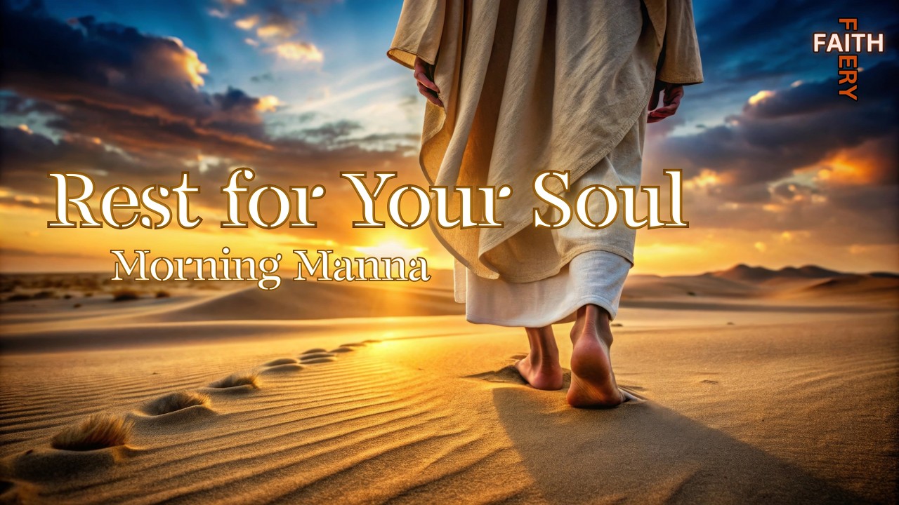Rest for Your Soul || Morning Manna