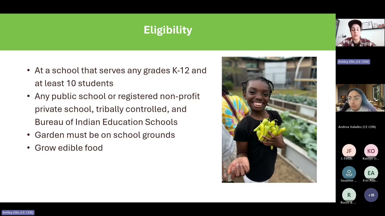 Garden Grant Q&A 2026