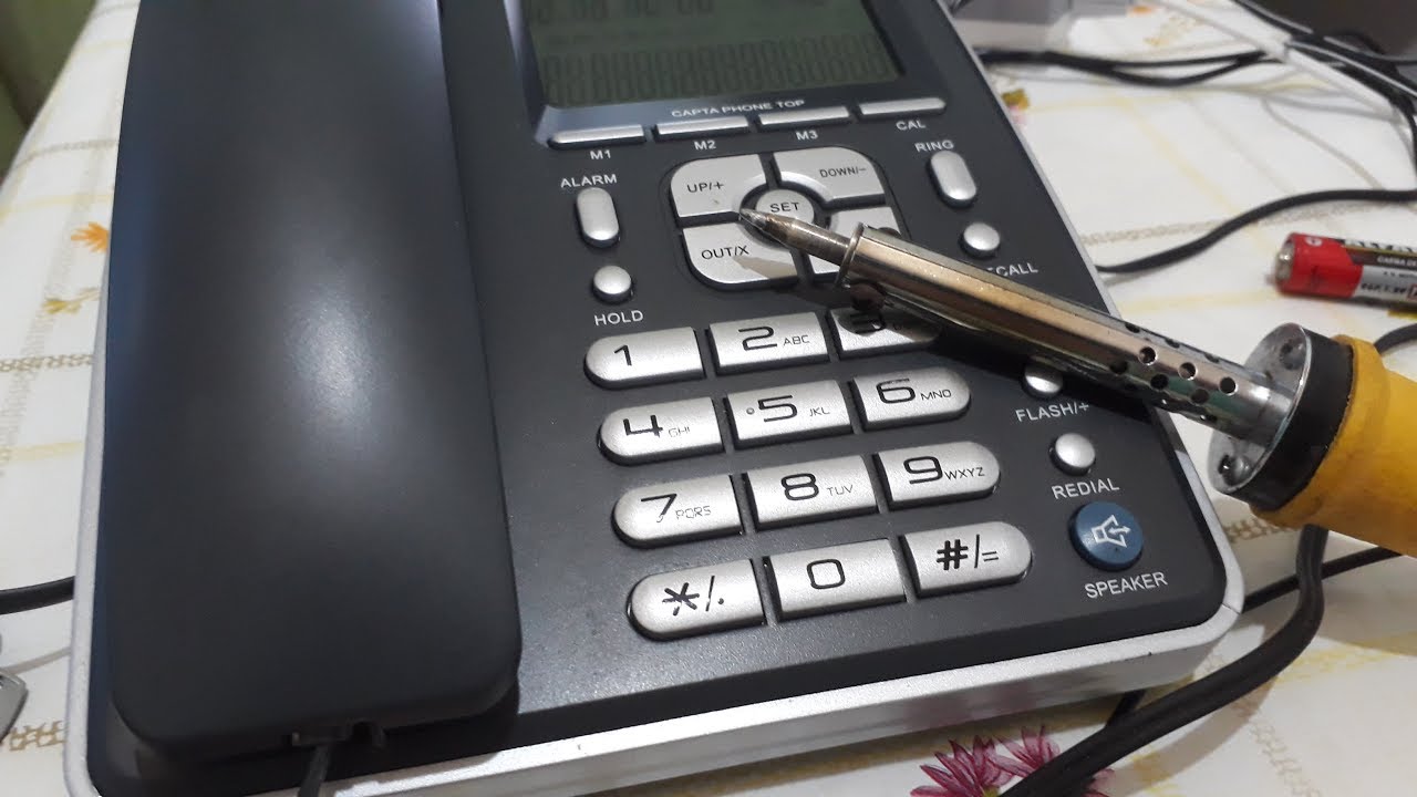 COMO VC ECONOMIZAR PILHAS EM SEU TELEFONE FIXO COM ID DE CHAMADAS