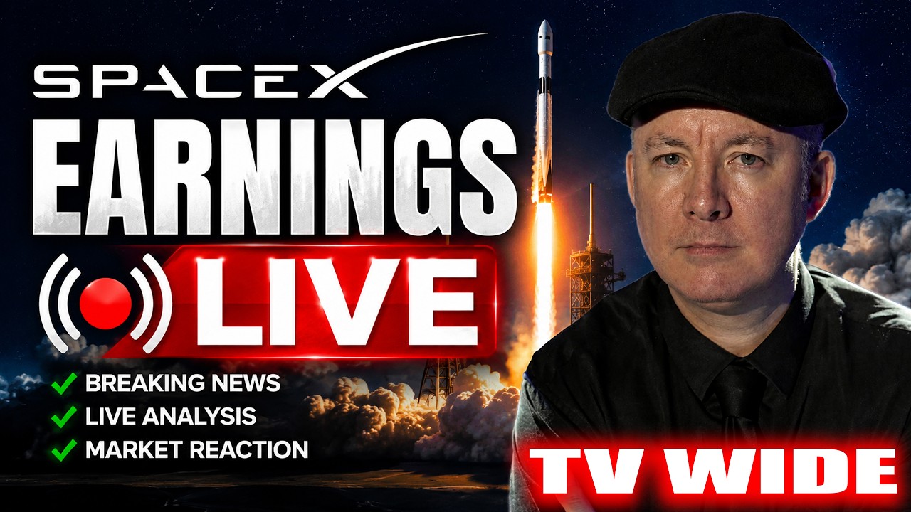 SpaceX Earnings LIVE | SPCX Stock - The Biggest Event Yet? Join Us Live! | Martyn Lucas Investor