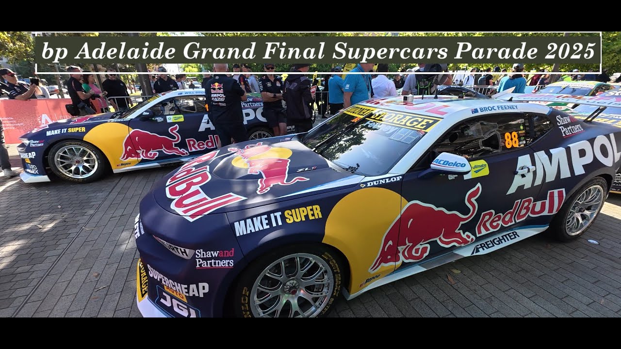 bp Adelaide Grand Final Supercars Parade 2025 | Repco Supercars Championship 2025 | Vailo ADL 500