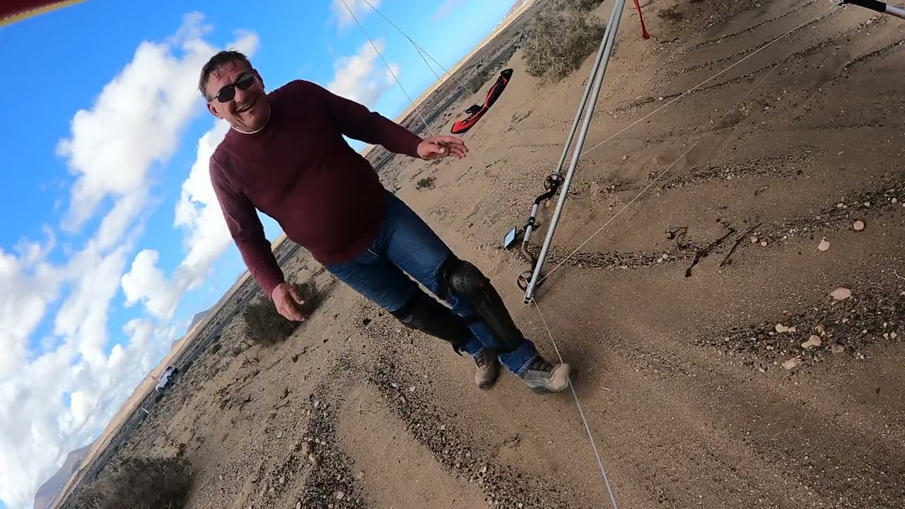 Patrick et Jérome en Delta  Lanzarote