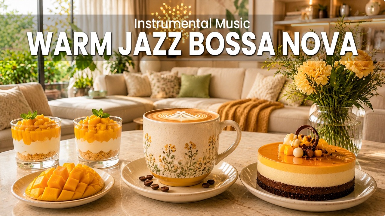 Happy Summer Jazz ~ Morning Coffee Jazz & Bossa Nova Music for Work, Study & Relaxation