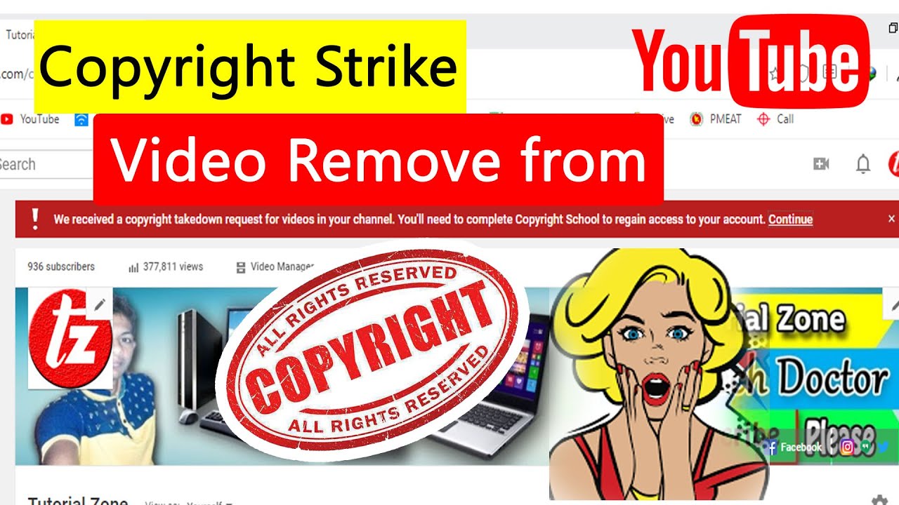 Copyright Strike video remove from youtube /Youtube Copyright