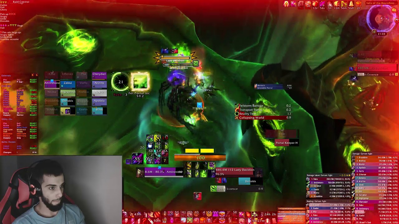 Mythic Portal Keeper Hasabel | Antorus, The Burning Throne | Amiinmoro | Vengeance DH