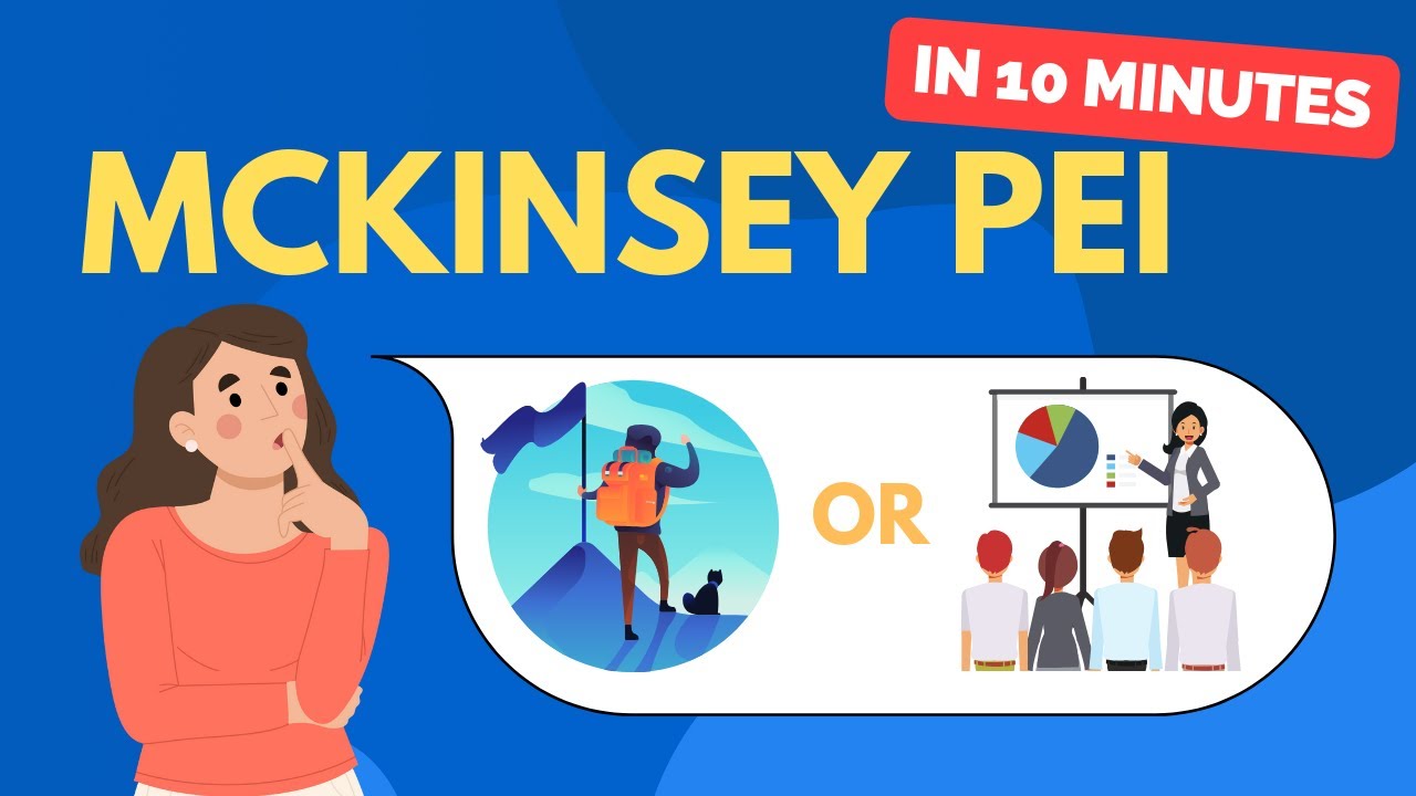 Пройдите собеседование по личному опыту (PEI) McKinsey за 10 минут