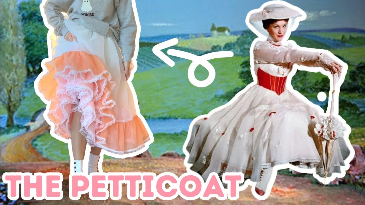 I'm Recreating Mary Poppins' Dress... Starting With the Petticoat! | Jolly Holiday Dress