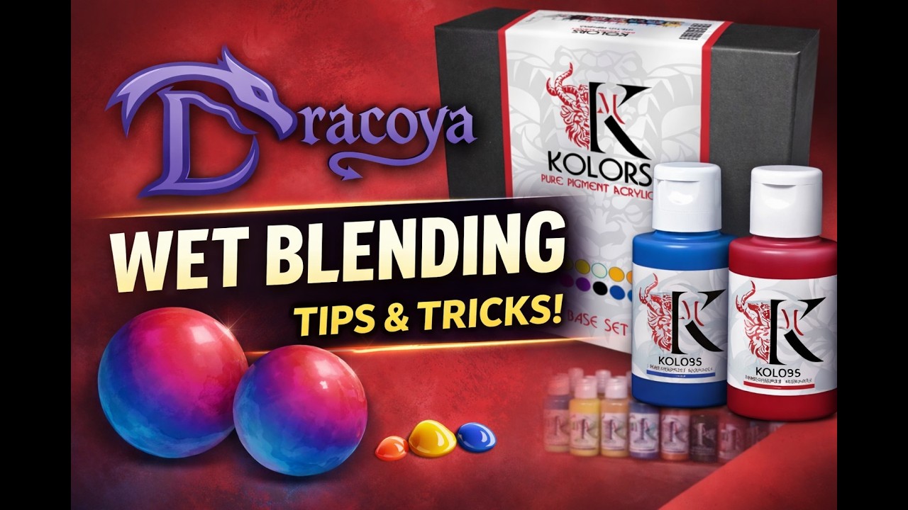 How to Wet Blend Kimera Paints