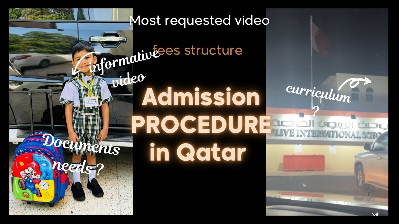 All about your queries 🤝🏻| admission procedure in Qatar 2025  .