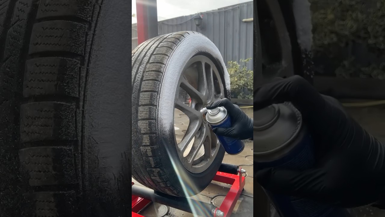 Настало время отмыть колеса на Порше #детейлинг #detailing