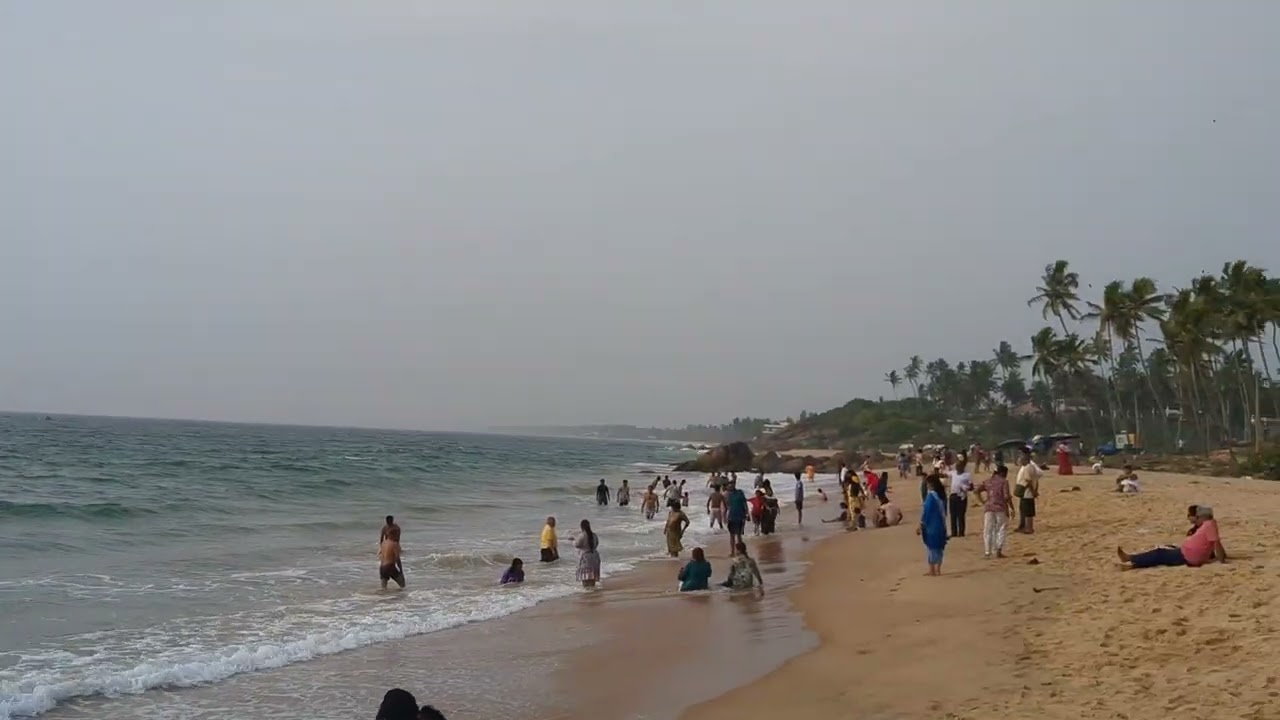 Kovalam Beach ⛱️🏖️ | 4k Video 