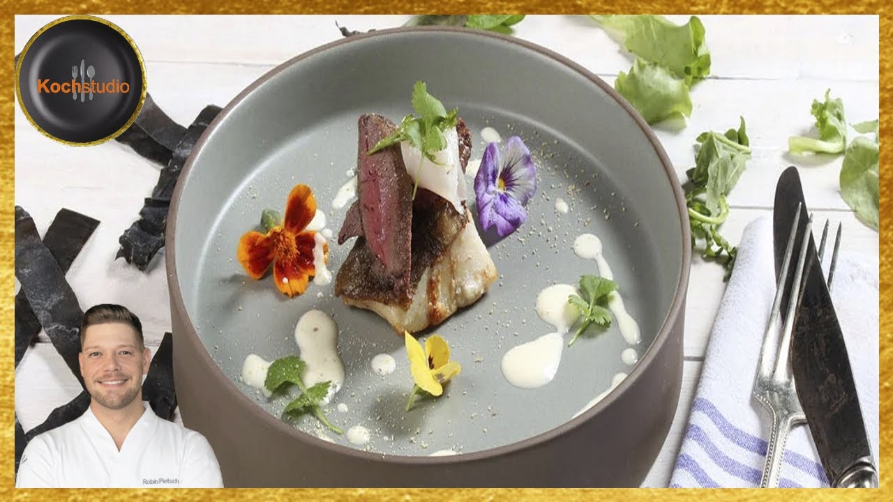 Robin Pietsch - Kabeljau mit Geflügelleber & Lardo