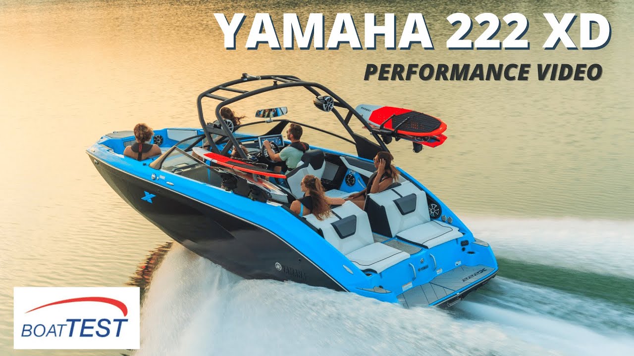 Тестовое видео Yamaha 222XD 2023 от BoatTEST.com