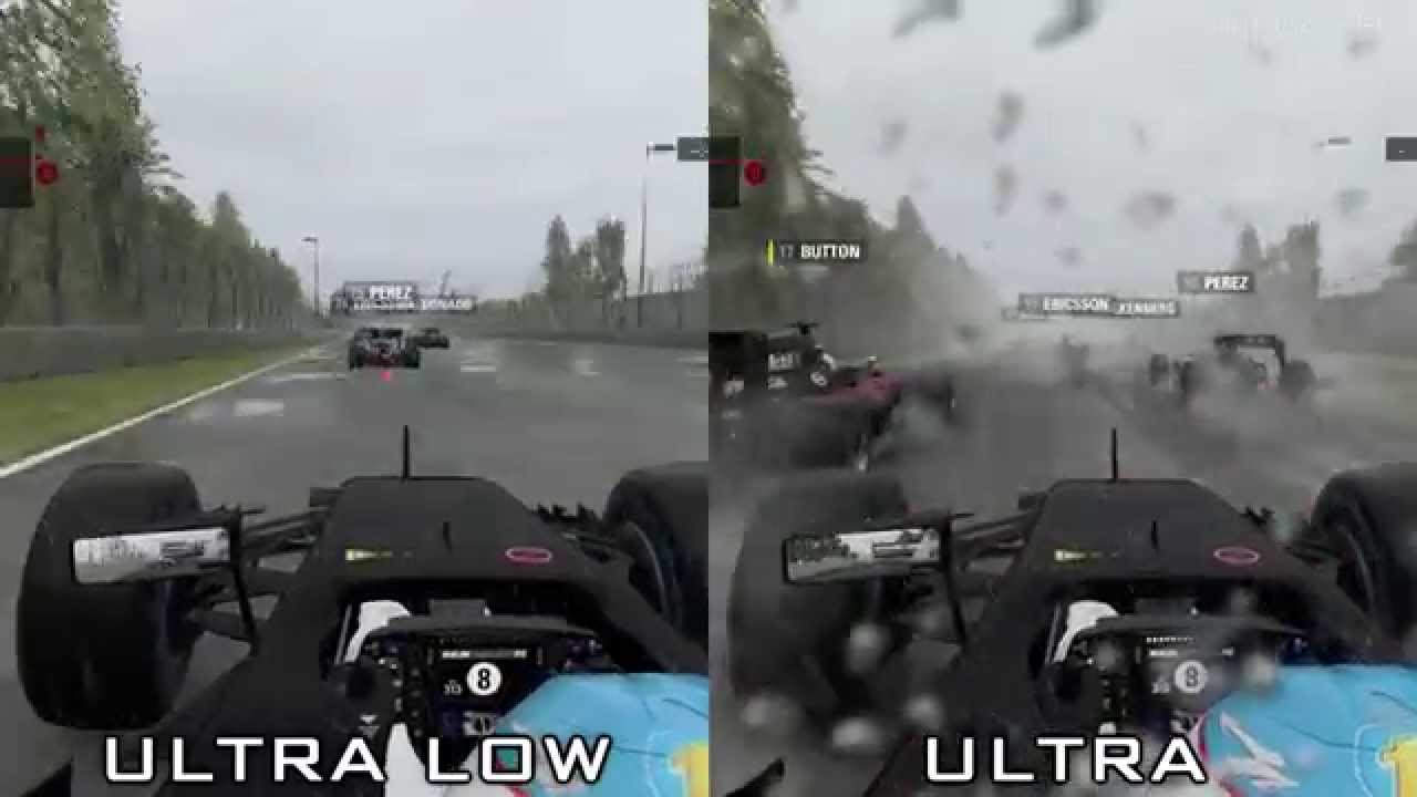 F1 2015 [PC] - Ultra Low vs Ultra - Graphics Comparison
