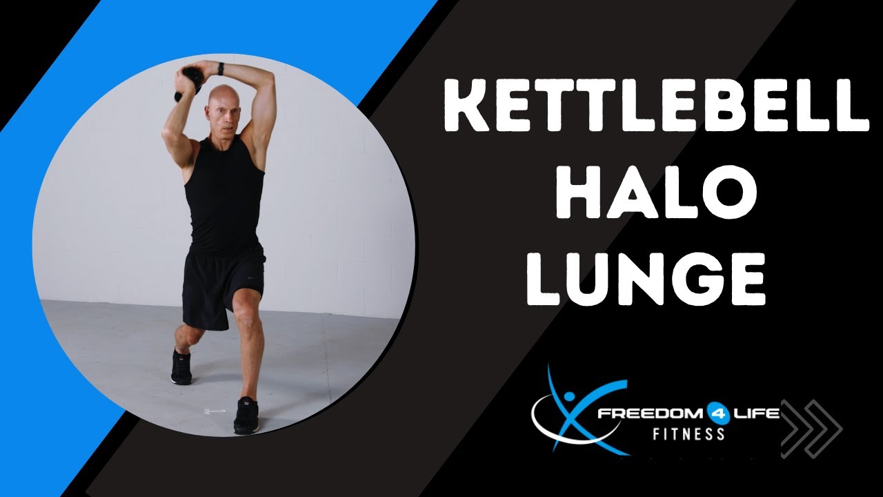 Kettlebell Halo Lunge