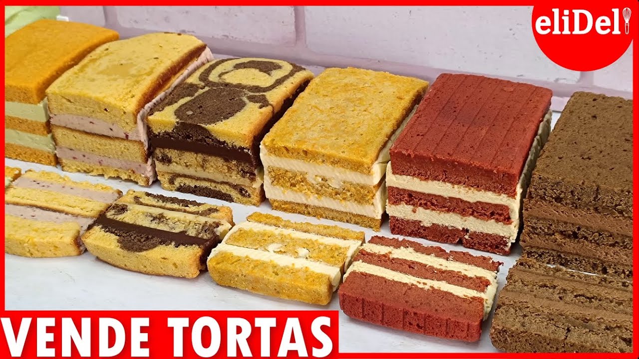 💥¡GANA más DINERO!💰PORCIONES de TORTA Con RELLENO Para VENDER