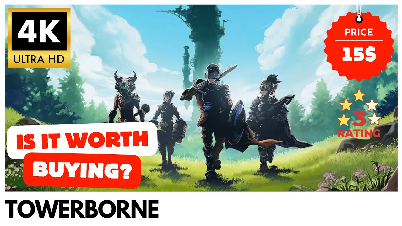 TOWERBORNE - GAMEPLAY NO COMMENTARY 4K - XBOX SERIES X|S, PC