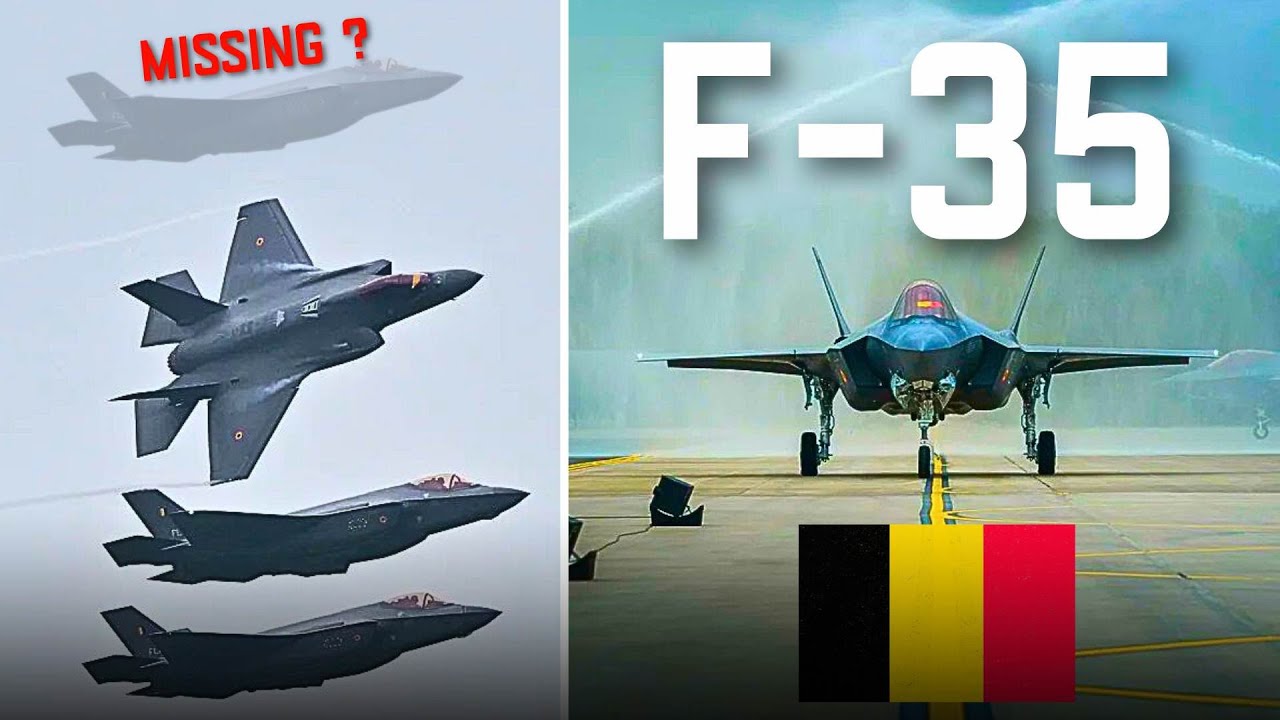 LE MINISTRE DE LA DÉFENSE BELGE CLASHE LE RAFALE ET PERD UN F-35 EN ROUTE