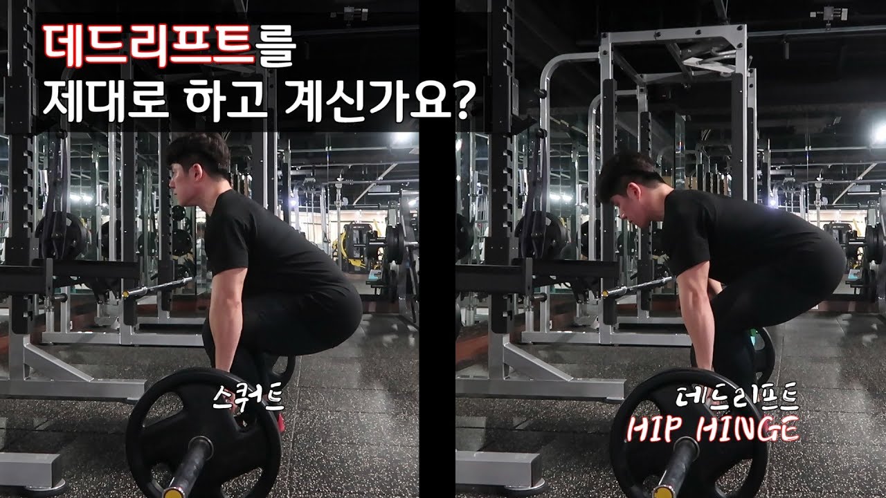 힙 힌지(Hip Hinge) | 데드리프트를 제대로 하는 방법