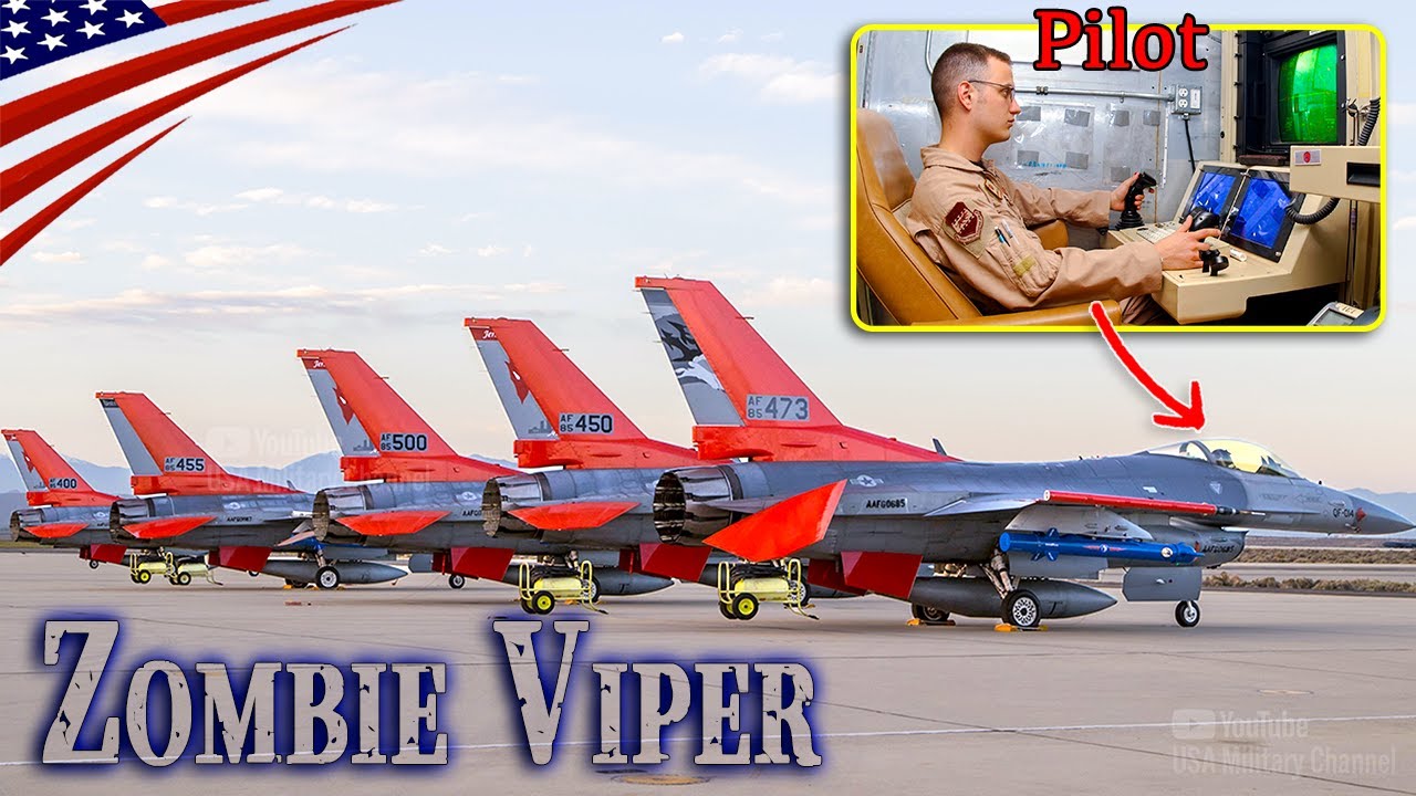 QF-16 Zombie Viper: A Full-Scale Drone Fighter Born to Be Shot Down
