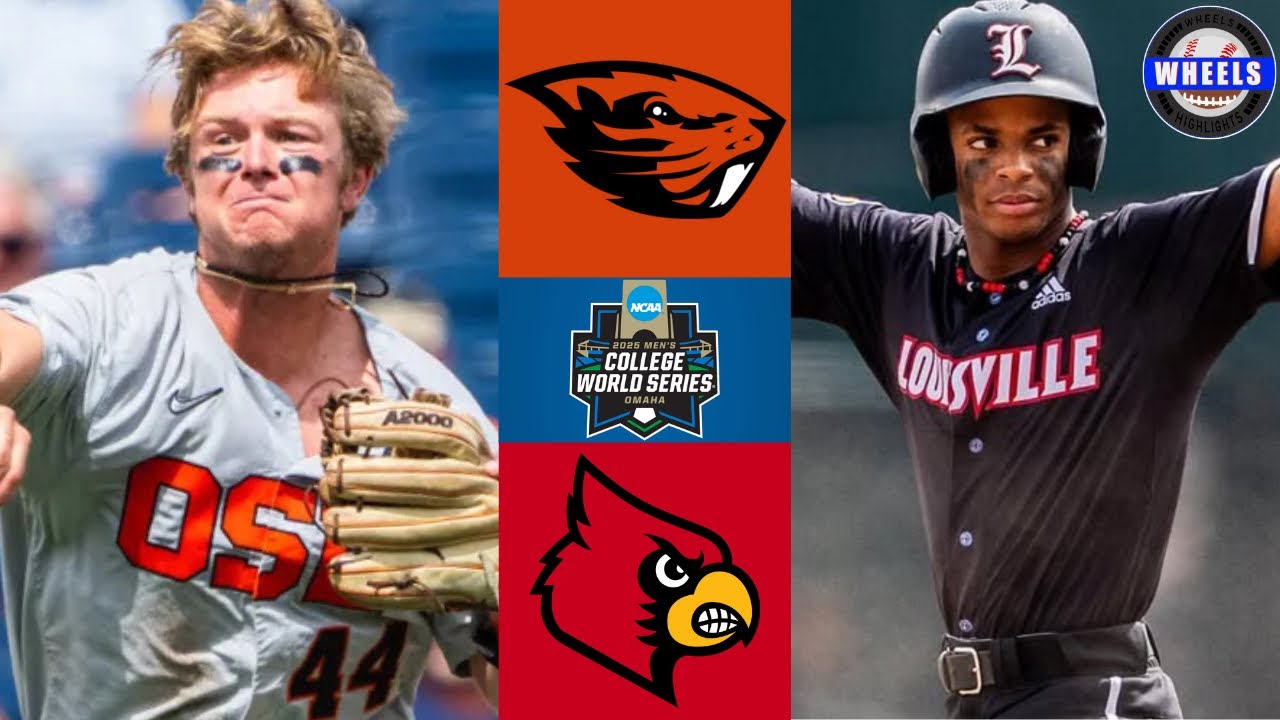 #8 Oregon St v Louisville (AMAZING ELIMINATION GAME!) | College World Series | 2025 College Baseball