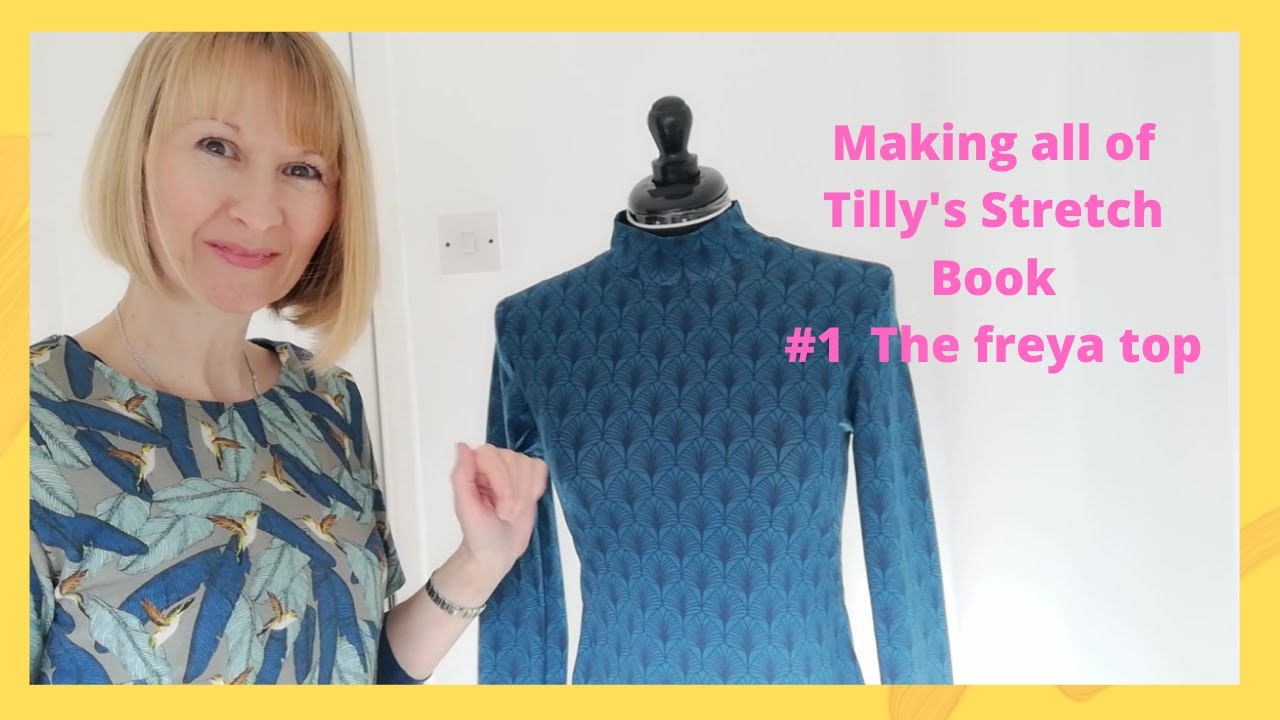 Freya Top Tutorial From The Tilly  Sewing Stretch Book- Sew Along
