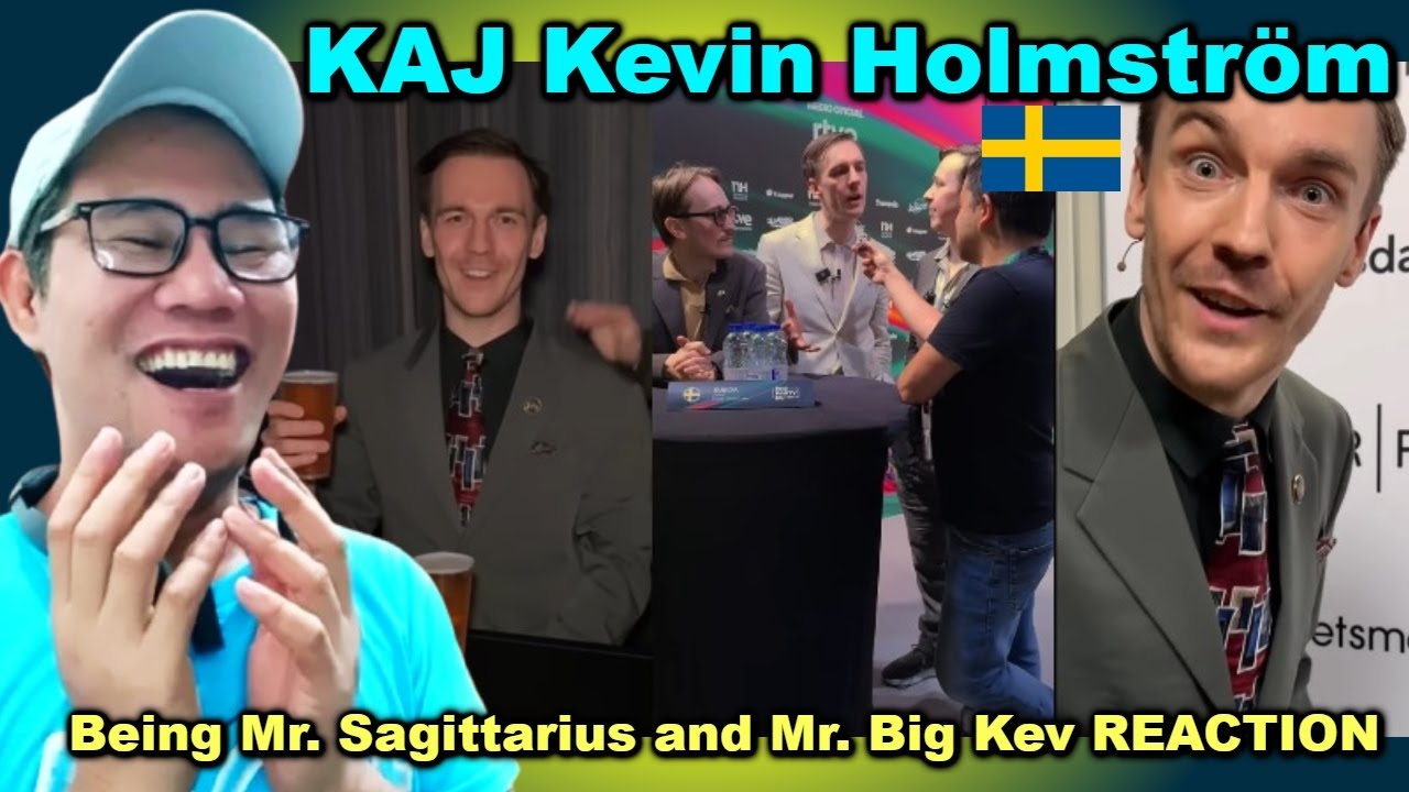 KAJ Kevin Holmström - Being Mr. Sagittarius and Mr. Big Kev REACTION
