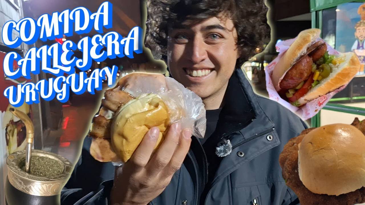 &iexcl;As&iacute; es la COMIDA CALLEJERA CARA en MONTEVIDEO, URUGUAY en 2024! | &iexcl;Todo es  un delicia!