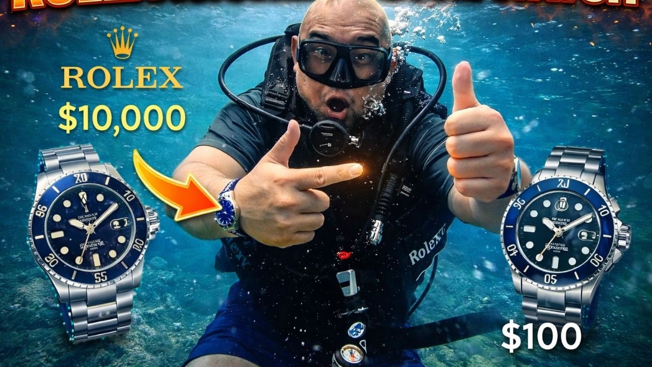 Scuba Diving With a $10,000 Watch — Rolex Submariner vs. Addiesdive.