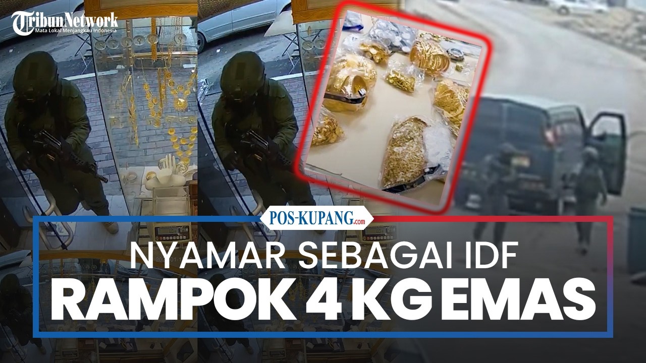 Menyamar Sebagai IDF, Warga Diaspora Badui Rampok 4 Kg Emas di Wilayah Hebron