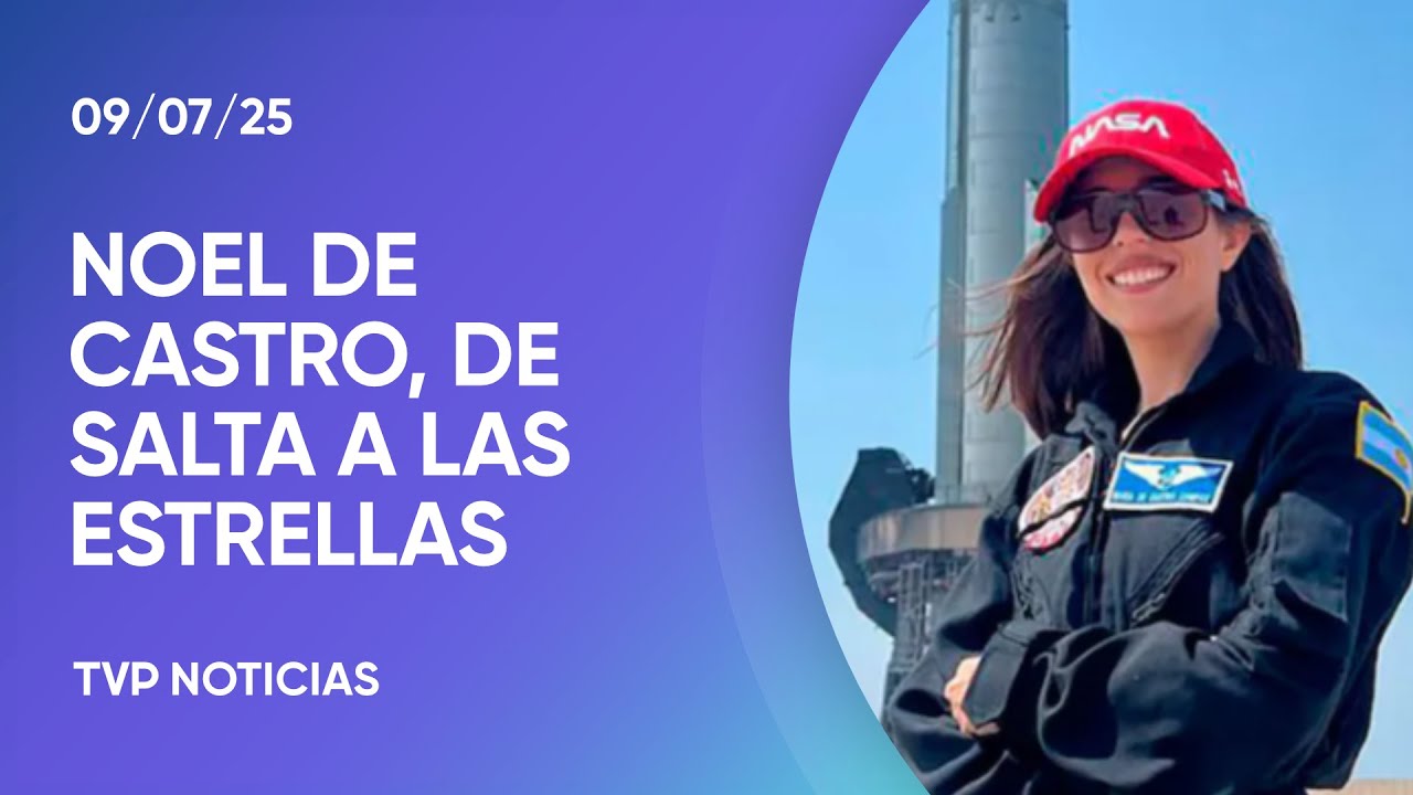 Noel de Castro podría convertirse en la primera astronauta argentina