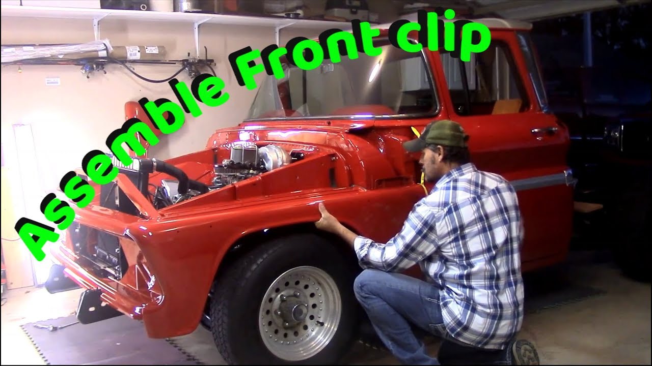 bolting on fenders and grille support