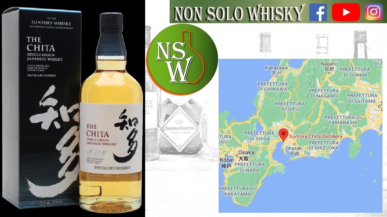The Chita Single grain Japan whisky (100% mais) 43%