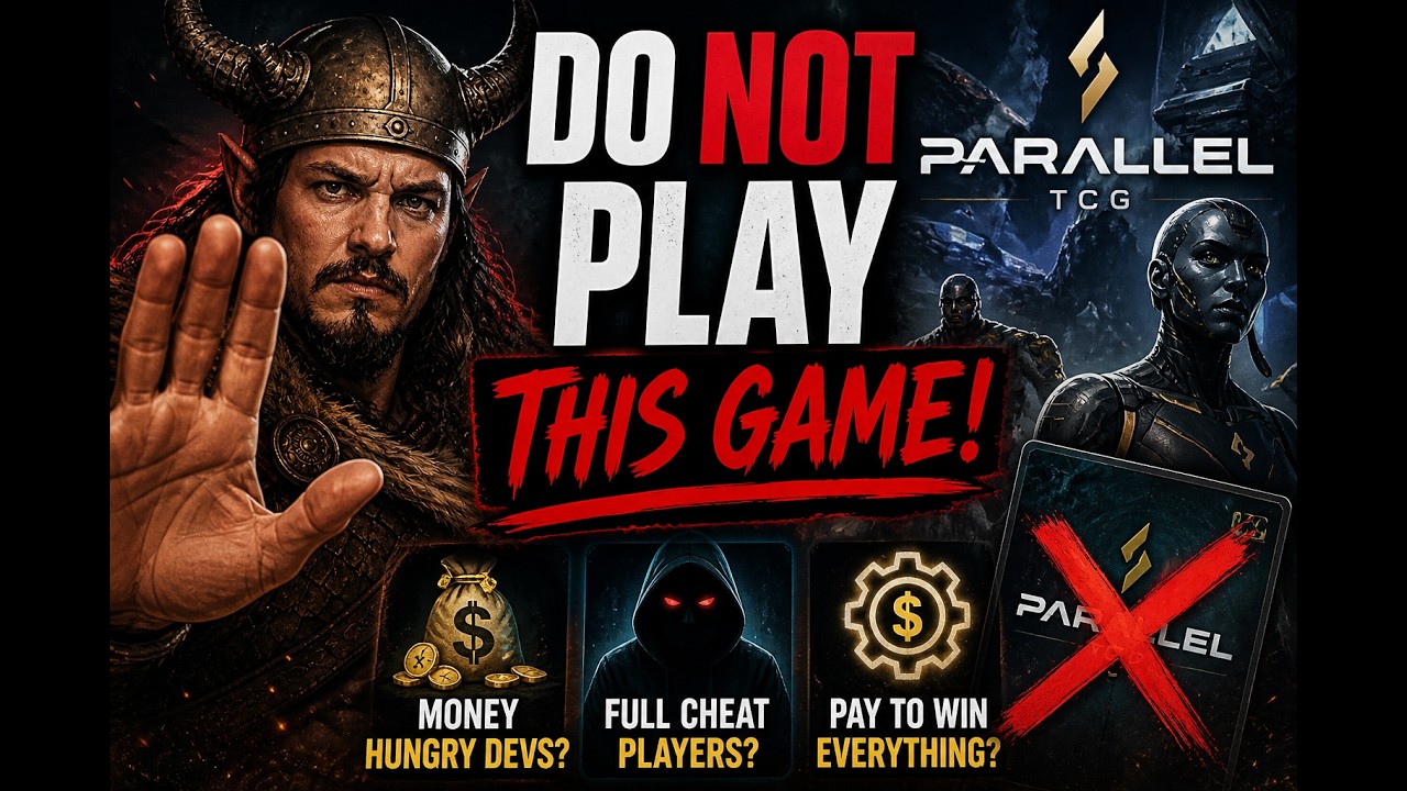 Why you should not play Parallel TCG /// Money hungry DEVS? FULL CHEAT PLAYERS? See'Till End of VID