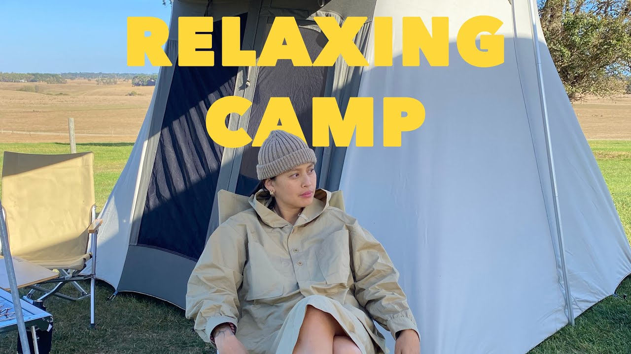 🏕️ Relaxing Camp with Kodiak Tent and Snow Peak Entry IGT Kitchen [SUBS]