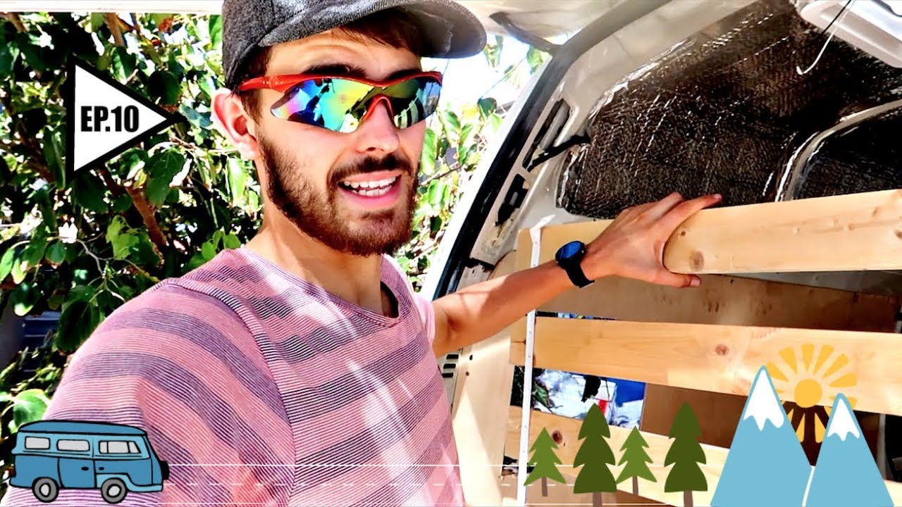 Building a Bed | Toyota Hiace Campervan Conversion