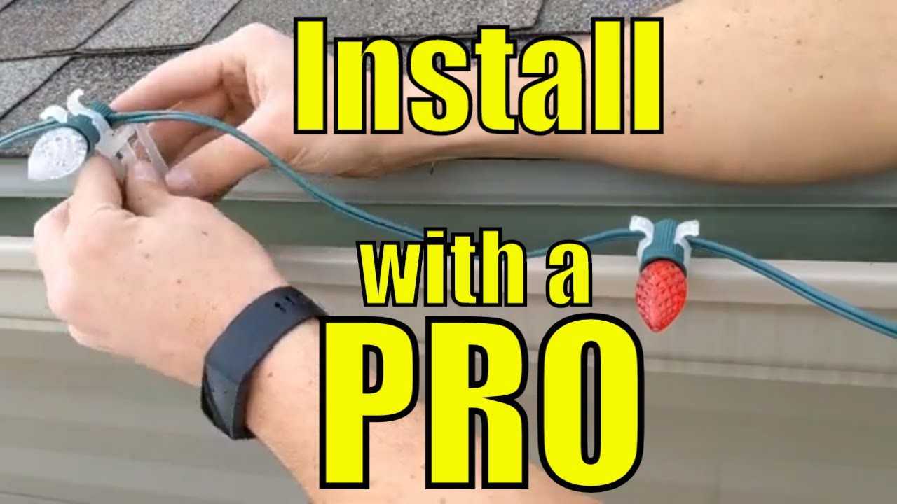 Install LED Christmas Lights Like a PRO in 2024