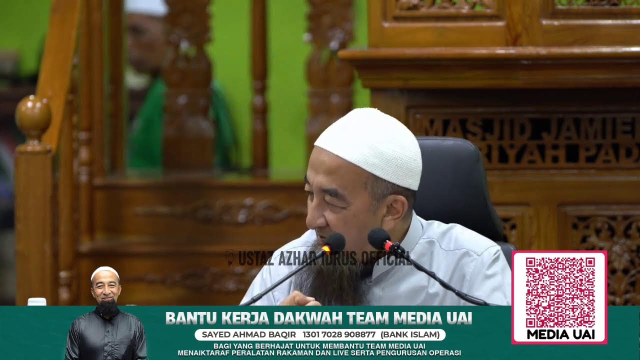 🔴LiveUAI 19/09/2025 Kuliah Maghrib Bulanan - Ustaz Azhar Idrus