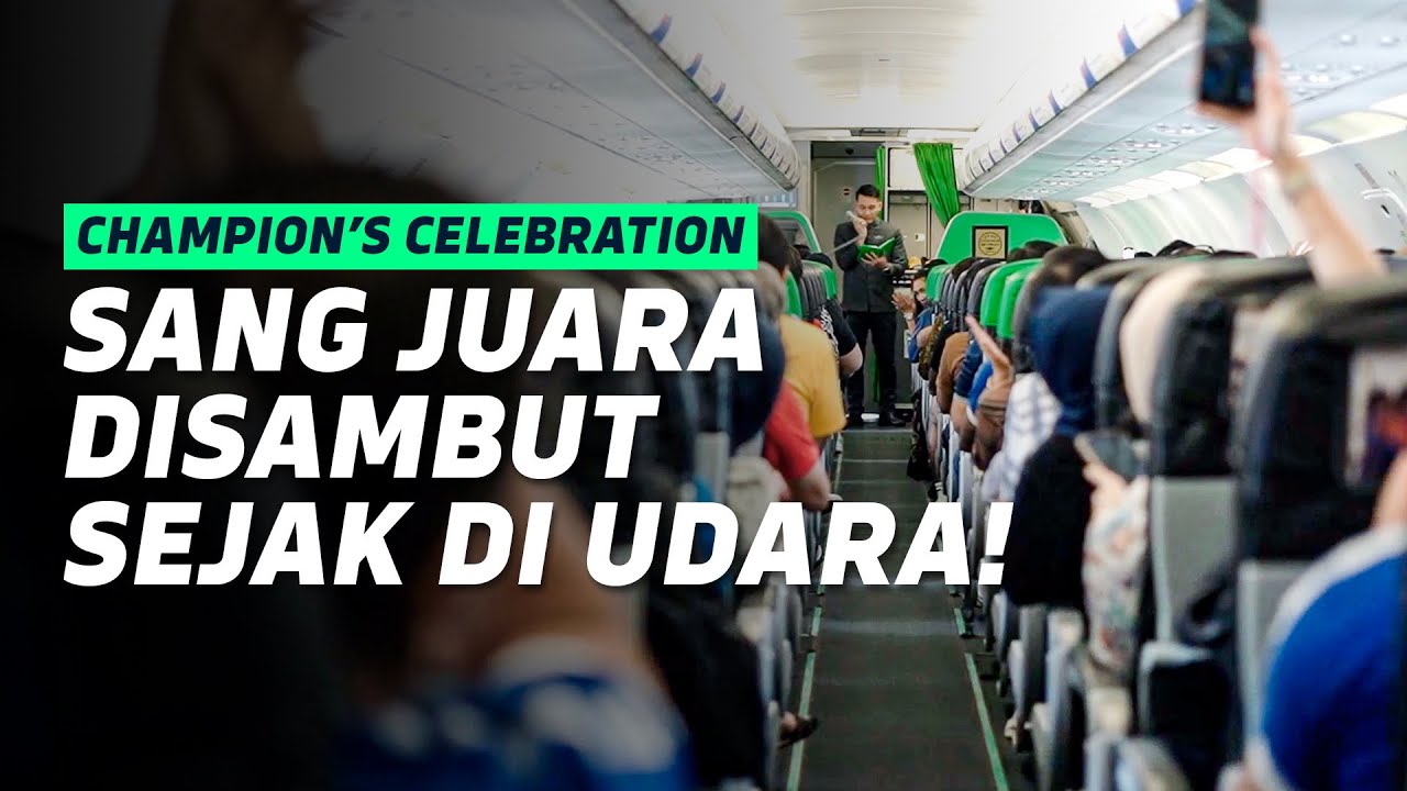 Dari Darat Hingga Udara Semua Menyambut Sang Juara 🏆 | PERSIB Champion's Celebration