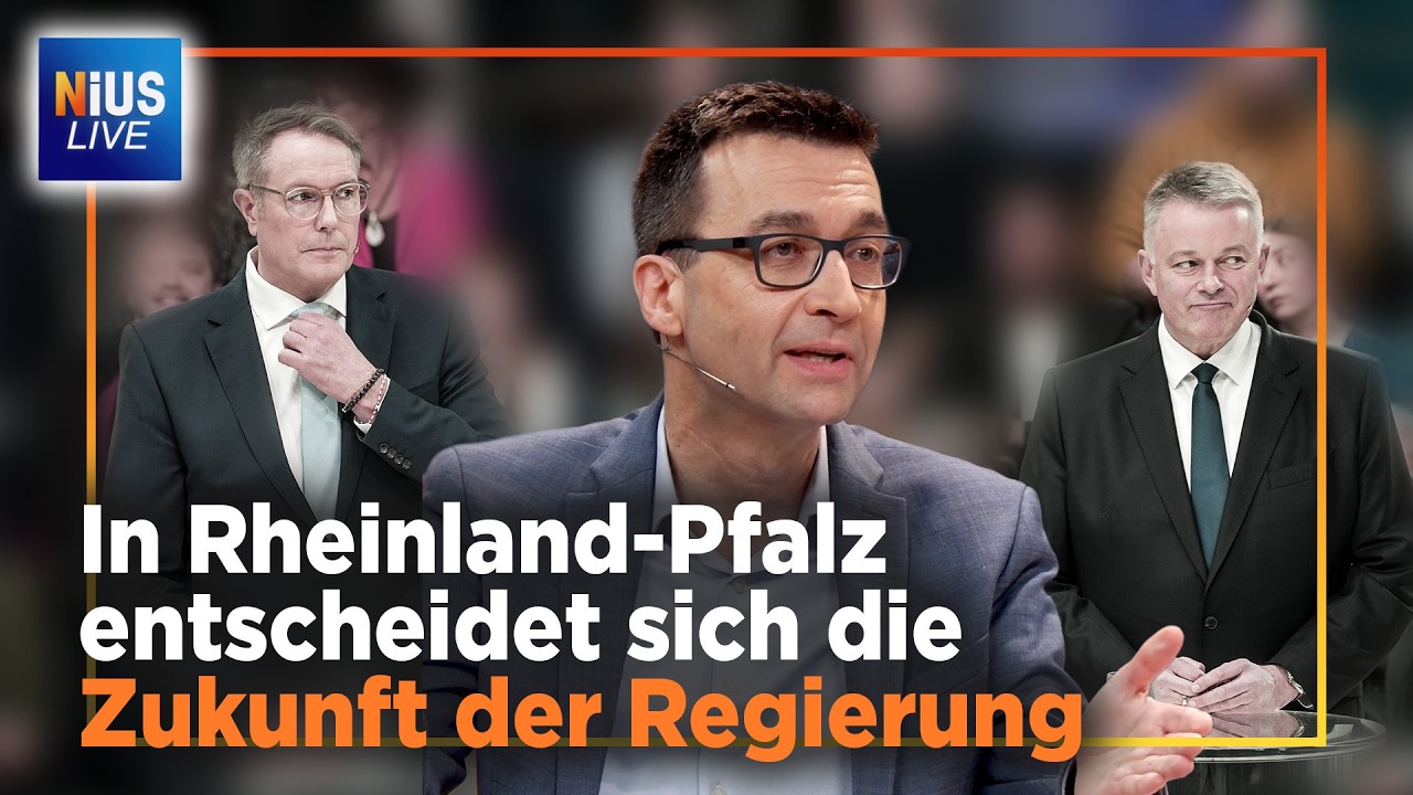 Landtagswahl Rheinland-Pfalz: Alle gegen die AfD in der SWR-Wahlarena | NIUS Live vom 13.03.2026