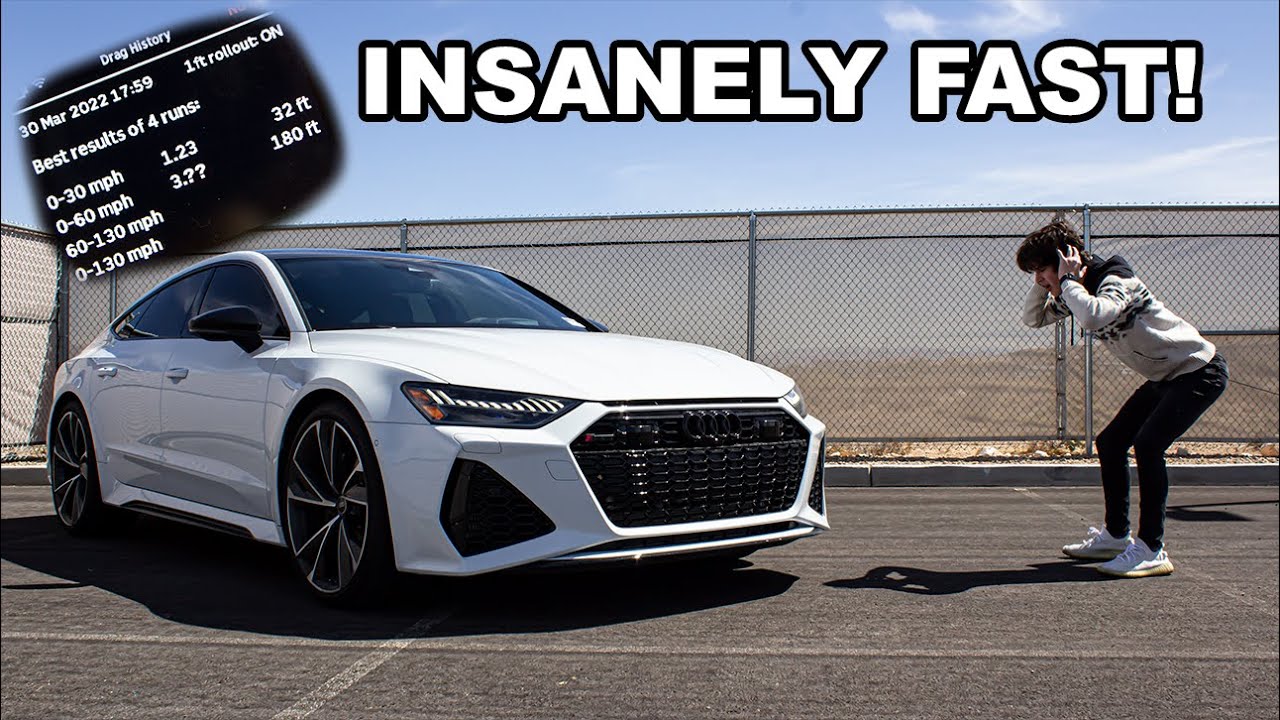 2022 Audi RS7 0-60 Times STOCK * TESTED *